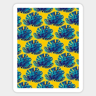 Monstera Bohemian Yellow Sticker